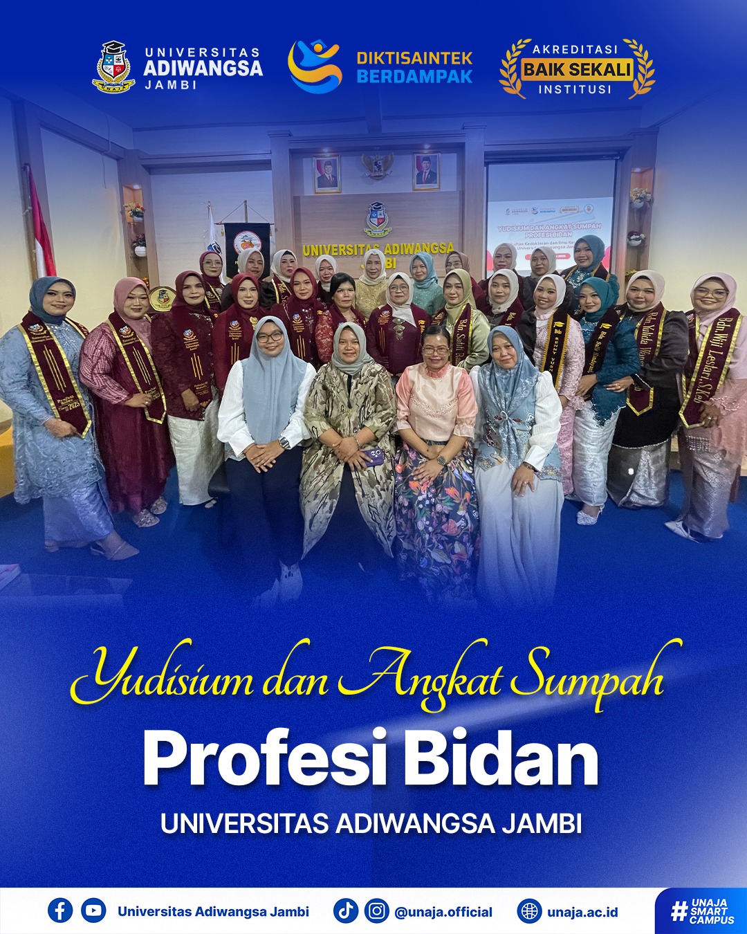 Yudisium dan Angkat Sumpah Profesi Kebidanan 2025