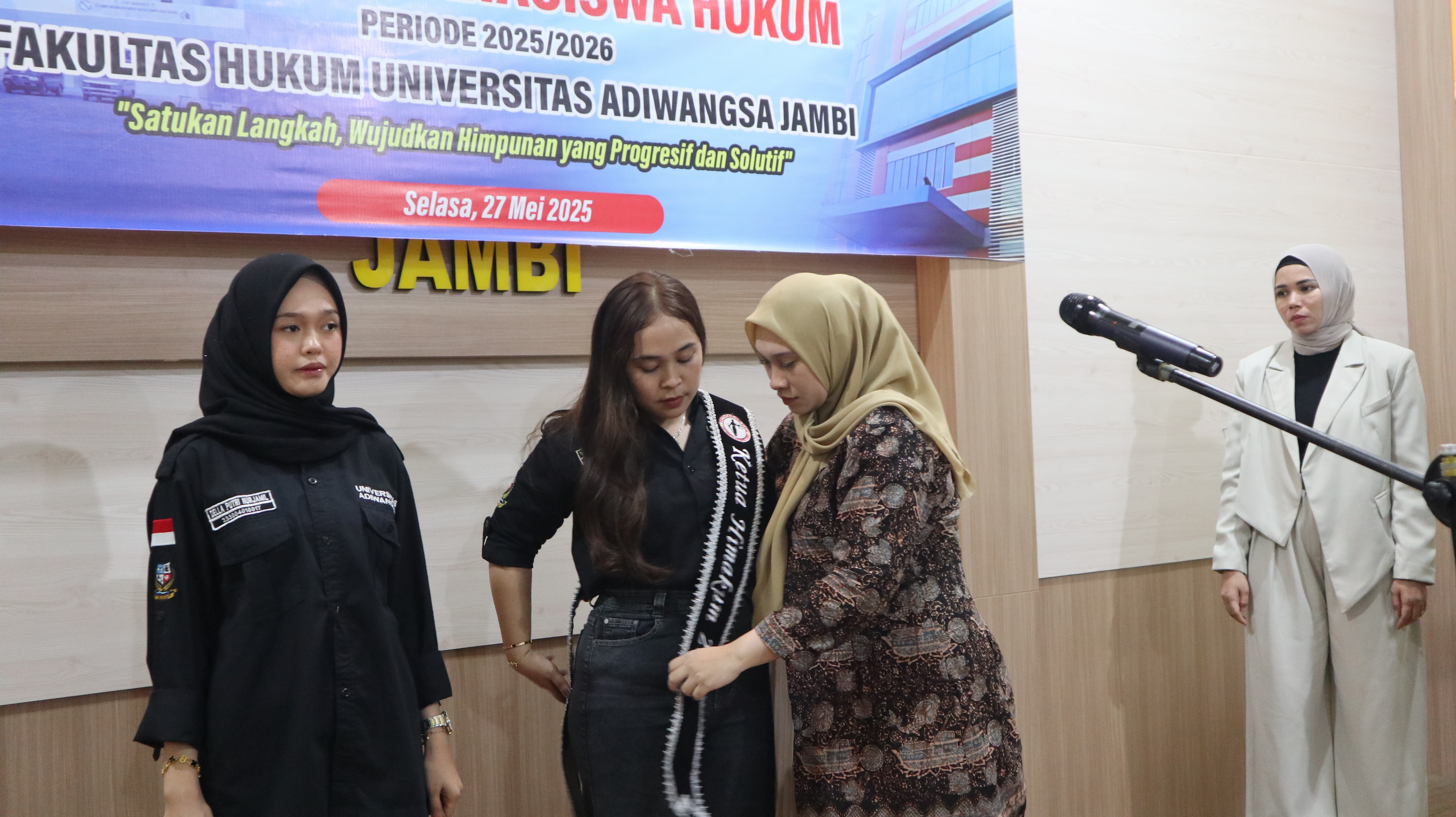 Pelantikan Ketua HIMAKUM (Himpunan Mahasiswa Hukum)