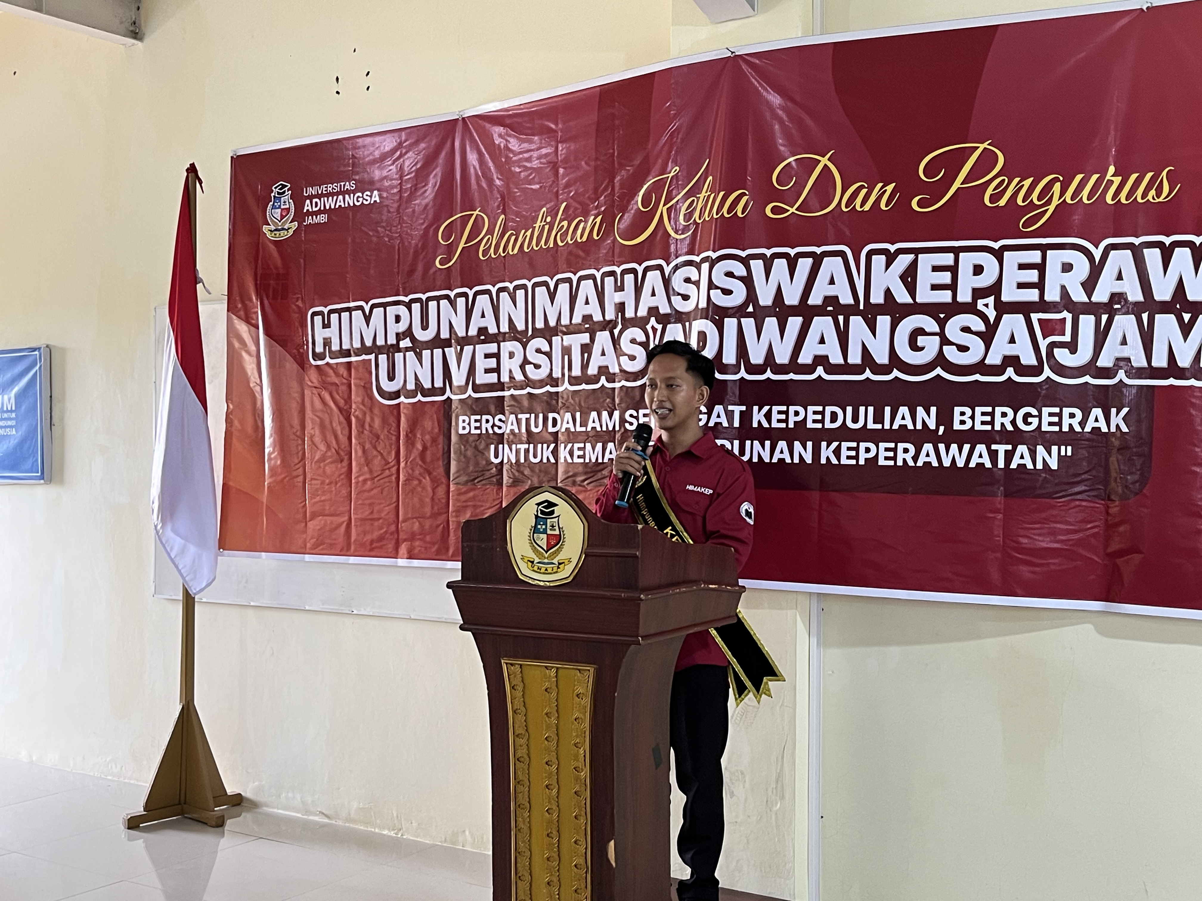 Pelantikan Ketua HIMAKEP (Himpunan Mahasiswa Keperawatan)