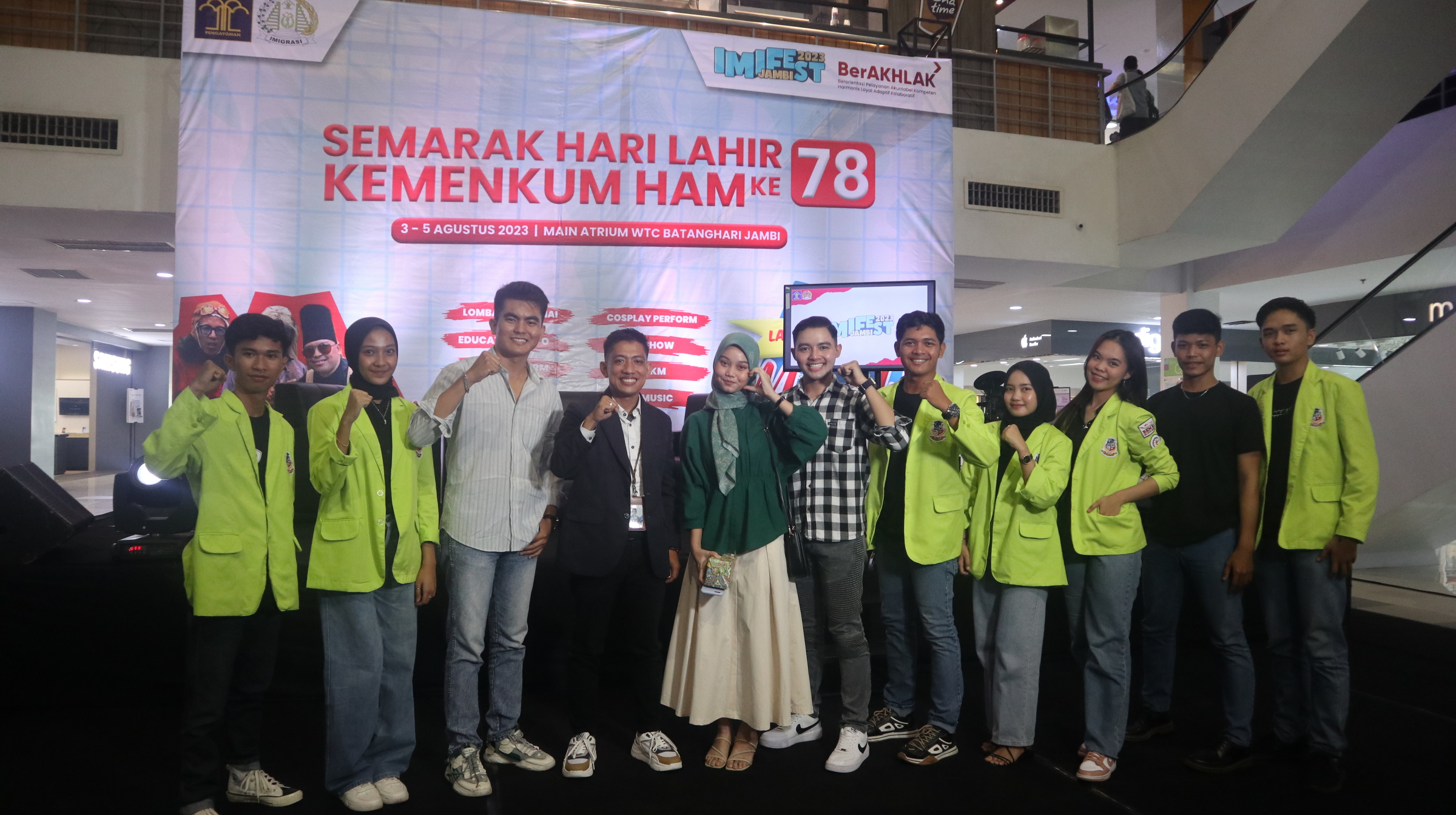 Semarak Hari Lahir KEMENKUM HAM