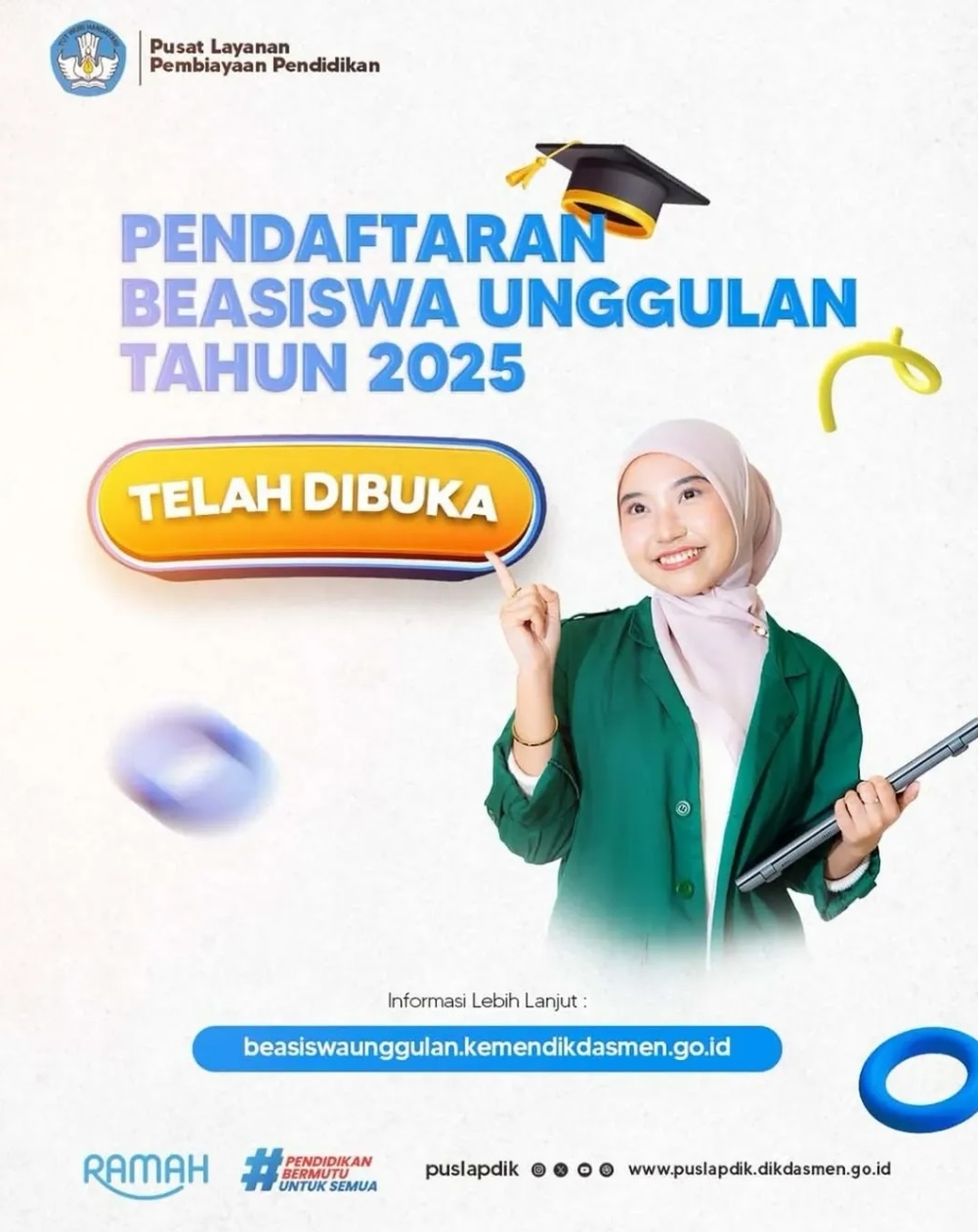 Pendaftaran Beasiswa Unggulan 2025