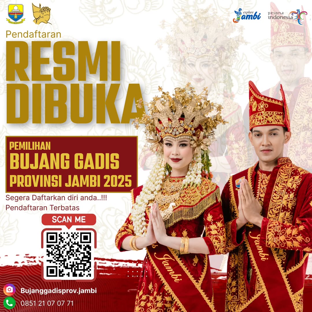 Pemilihan Bujang dan Gadis Provinsi Jambi Tahun 2025